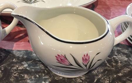 Pink Crocus Creamer