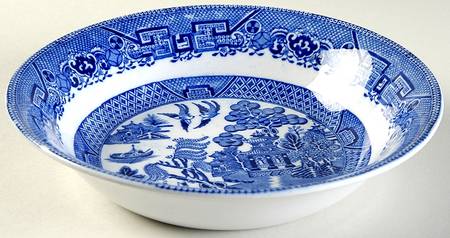 Ye Olde Willow Large Coupe Soup Bowl
