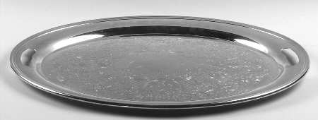 Colonial (Silverplate, Hollowware) Large Silverplate Waiter Tray