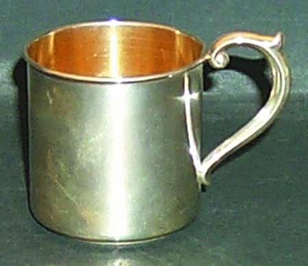 Sterling Hollowware Baby Cup