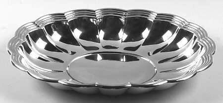 Sterling Hollowware Large Oval Sterling Vegetable Bowl