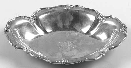Sterling Hollowware Small Oval Sterling Vegetable Bowl