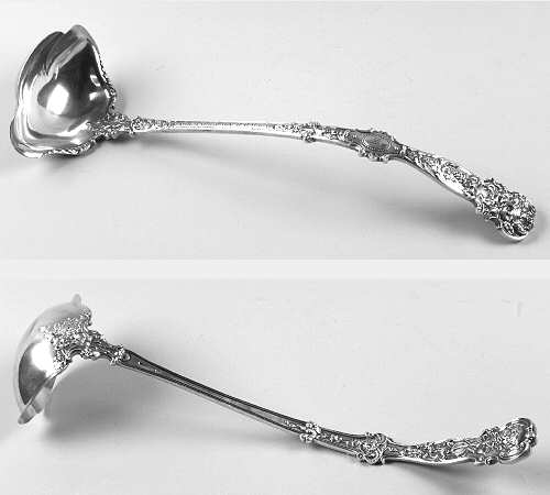 Sterling Hollowware Punch Ladle Solid Piece
