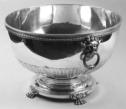 Sterling Hollowware Punch Bowl
