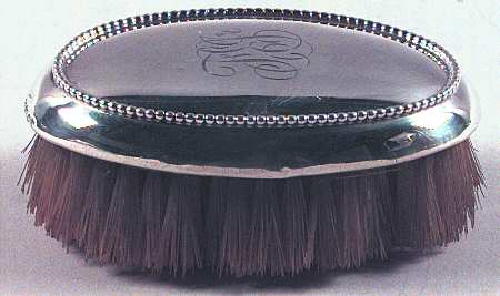 Sterling Hollowware Clothes Brush