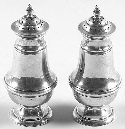 Sterling Hollowware Salt and Pepper Set