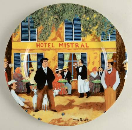 Marche Aux Fleurs Dinner Plate