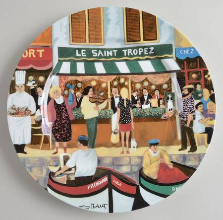 Marche Aux Fleurs Dinner Plate