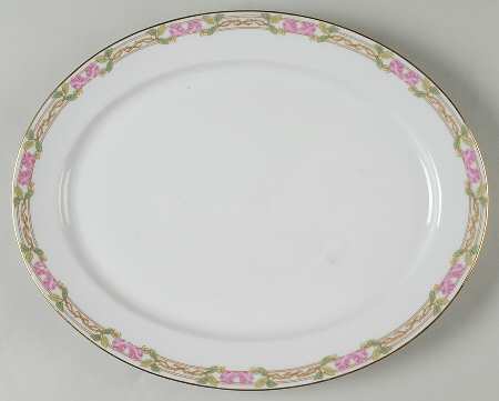 GUE1 13" Oval Serving Platter