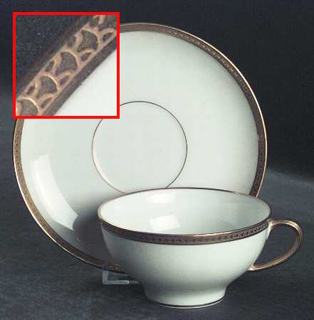 GUE11 Flat Cup & Saucer Set