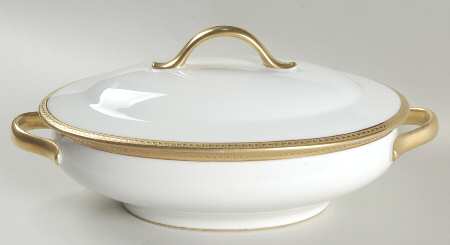 GUE11 Oval Covered Vegetable