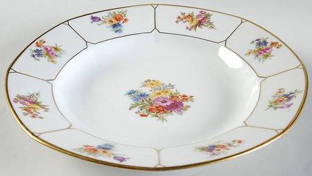 GUE127 Large Rim Soup Bowl
