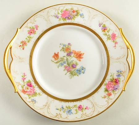 GUE145 Handled Cake Plate