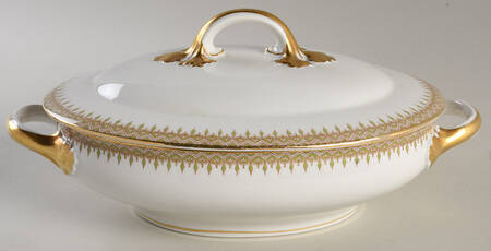 GUE15 Oval Covered Vegetable