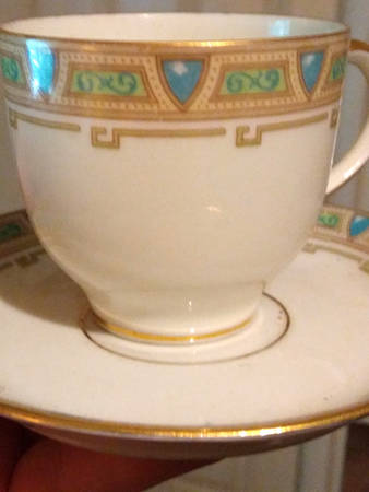 GUE2 Demitasse Cup & Saucer Set