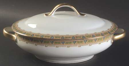 GUE2 Oval Covered Vegetable