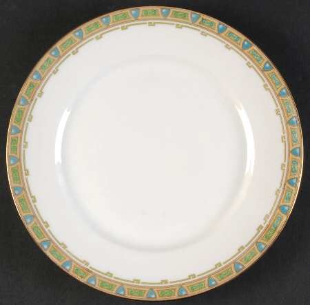 GUE2 Luncheon Plate by WM Guerin