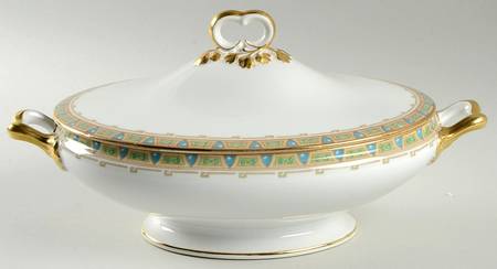 GUE2 Oval Covered Vegetable