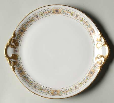 GUE23 Handled Cake Plate