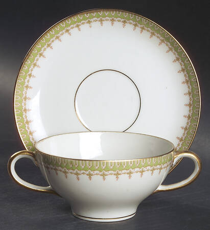 GUE4 Flat Bouillon Cup & Saucer