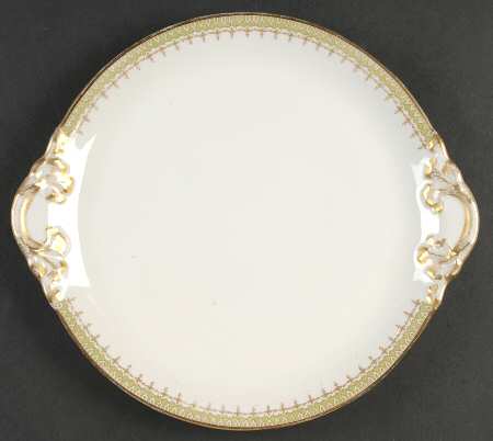 GUE4 Handled Cake Plate