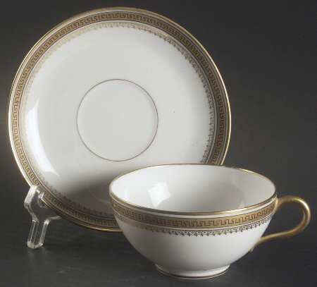 GUE6 Flat Cup & Saucer Set