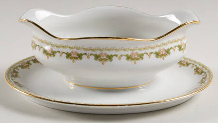 GUE60 Gravy Boat with Attached Underplate