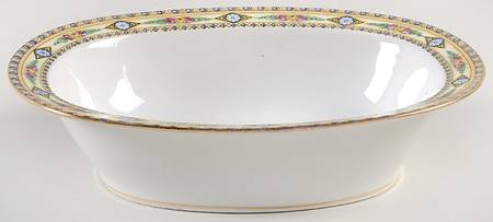 GUE86 9" Oval Vegetable Bowl