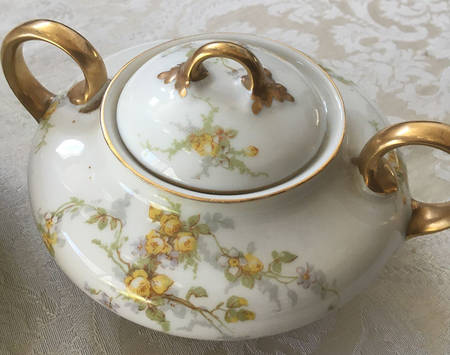 GUE87 Sugar Bowl & Lid