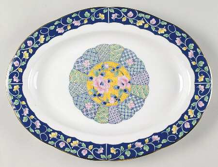Botan 14" Oval Serving Platter