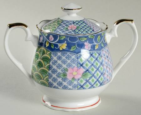 Botan Sugar Bowl & Lid