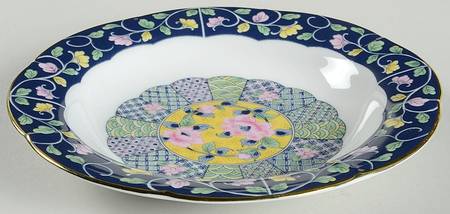 Botan Large Rim Soup Bowl