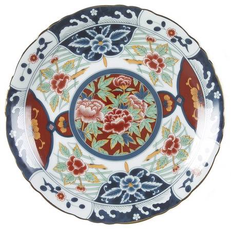 Kiku (Coupe) Salad Plate