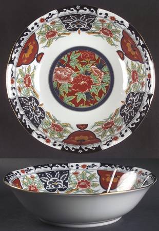 Kiku (Coupe) 9" Round Vegetable Bowl