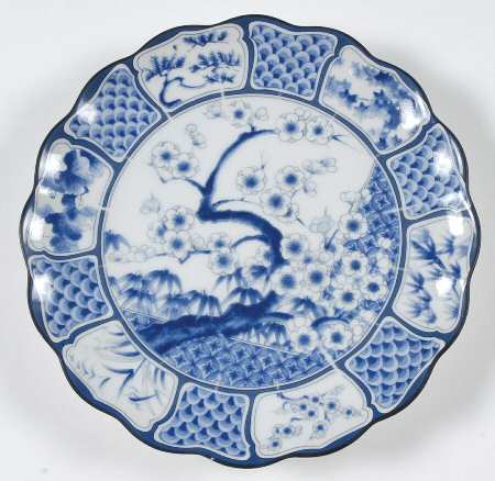 Oriental Garden Salad Plate