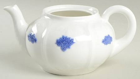 Bla Blom (Pattern Name Not On Back) Mini Teapot No Lid
