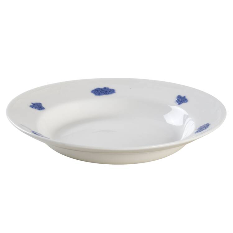 Bla Blom (Pattern Name Not On Back) Rim Soup Bowl