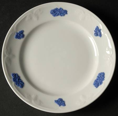 Bla Blom (Pattern Name Not On Back) Dessert/Pie Plate