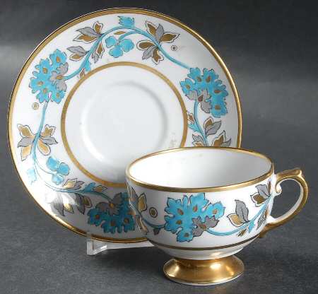Richmond (Smooth) Footed Demitasse Cup & Saucer Set