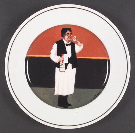 Sommelier Dinner Plate