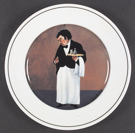 Sommelier Dinner Plate