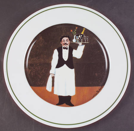 Sommelier Dinner Plate