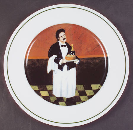 Sommelier Dinner Plate