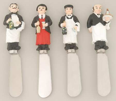 Sommelier Individual Spreader - Set of 4 Motifs