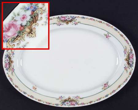 GMY8 14" Oval Serving Platter