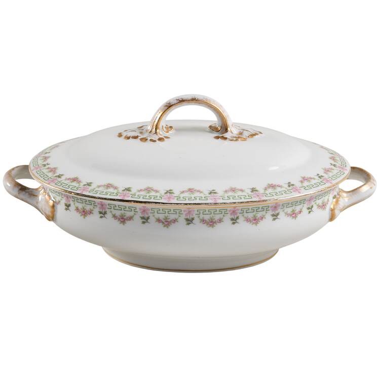 GUE174 Oval Covered Vegetable