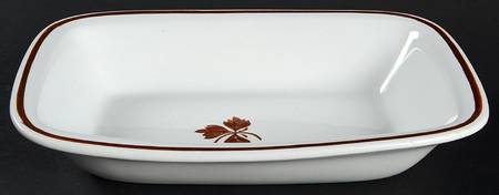 Tea Leaf 9" Rectangular Vegetable Bowl by Grindley