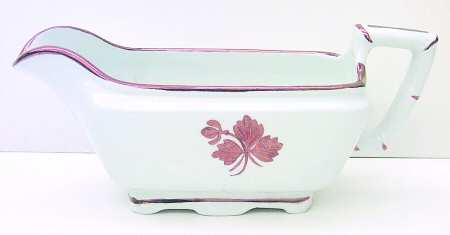Tea Leaf Gravy Boat by Grindley