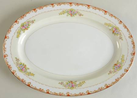 GRA8 14" Oval Serving Platter