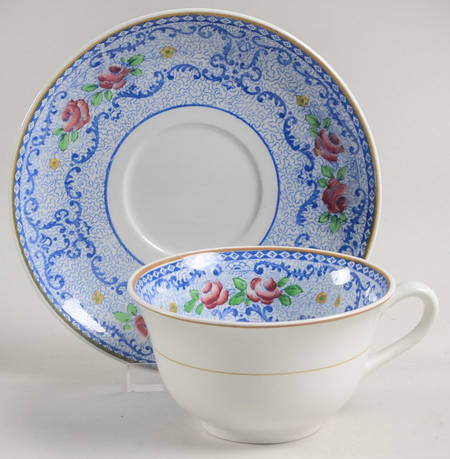 The Silistria Footed Cup & Saucer Set